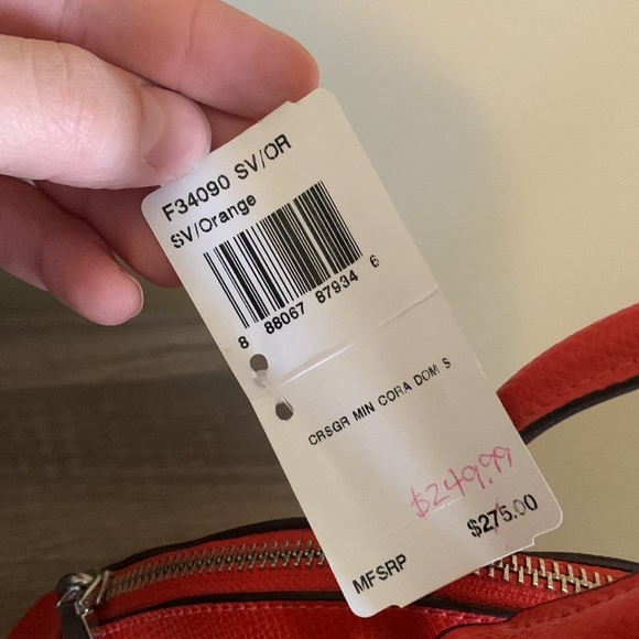 Sale alert ‼️ Coach bright orange cross body purse! - Picture 4 of 5